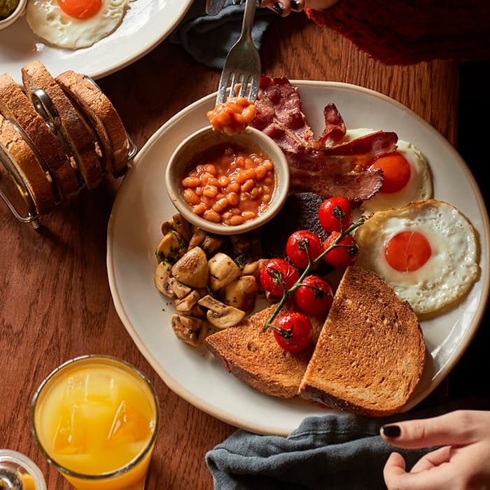 Cover Image for Breakfast menu